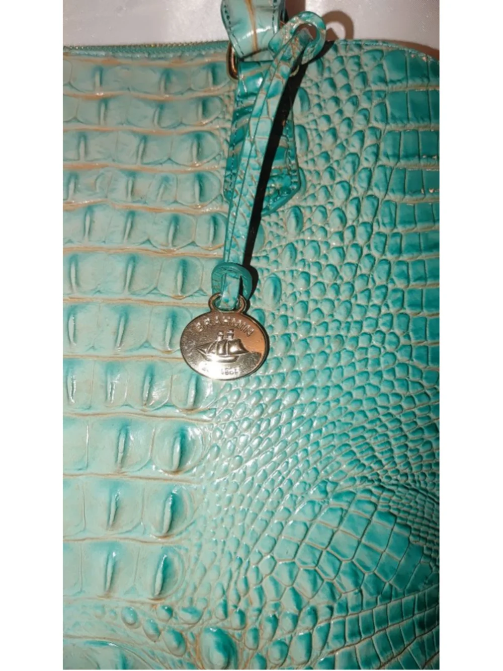 Brahmin Large Duxbury Iguana Satchel